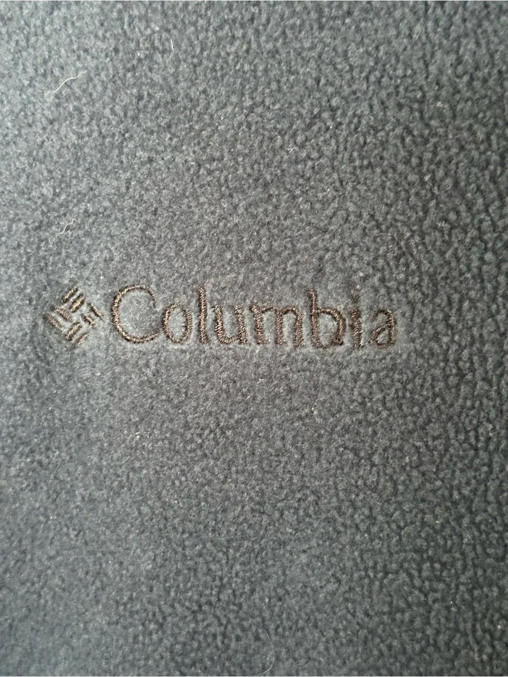 Columbia Dark Navy  Midnight blue Full-Zip Fleece Jacket